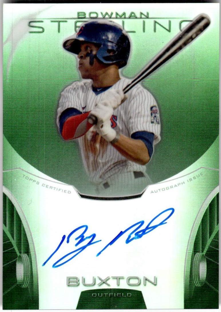 Byron Buxton [Green Refractor] #BSAP-BB