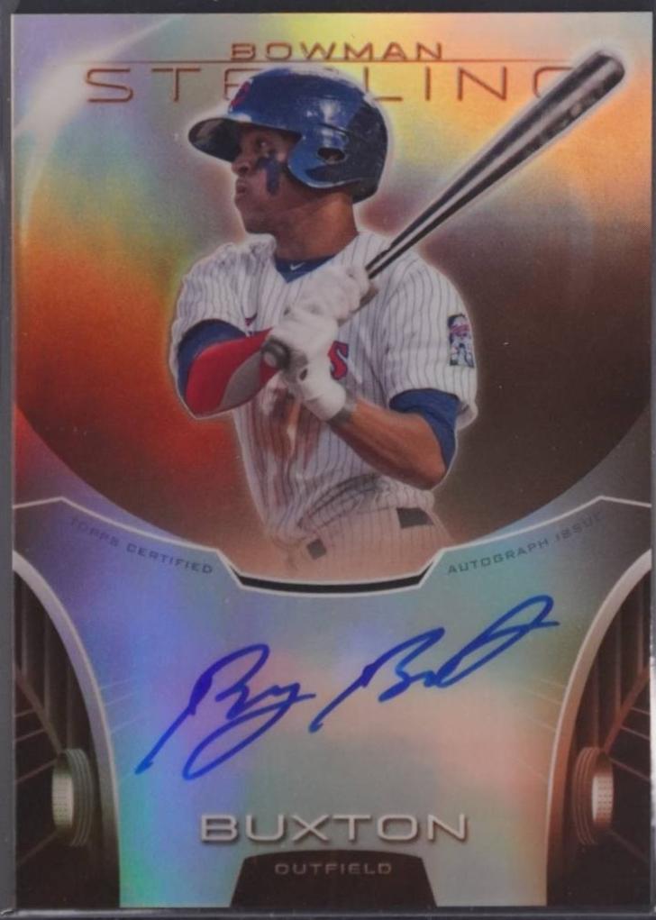 Byron Buxton [Orange Refractor] #BSAP-BB