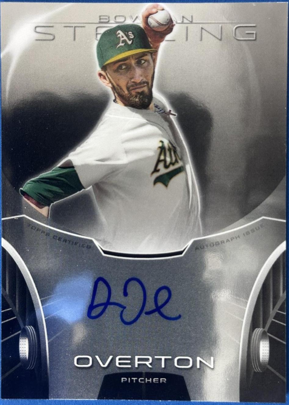 Dillon Overton [Gold Refractor] #BSAP-DO