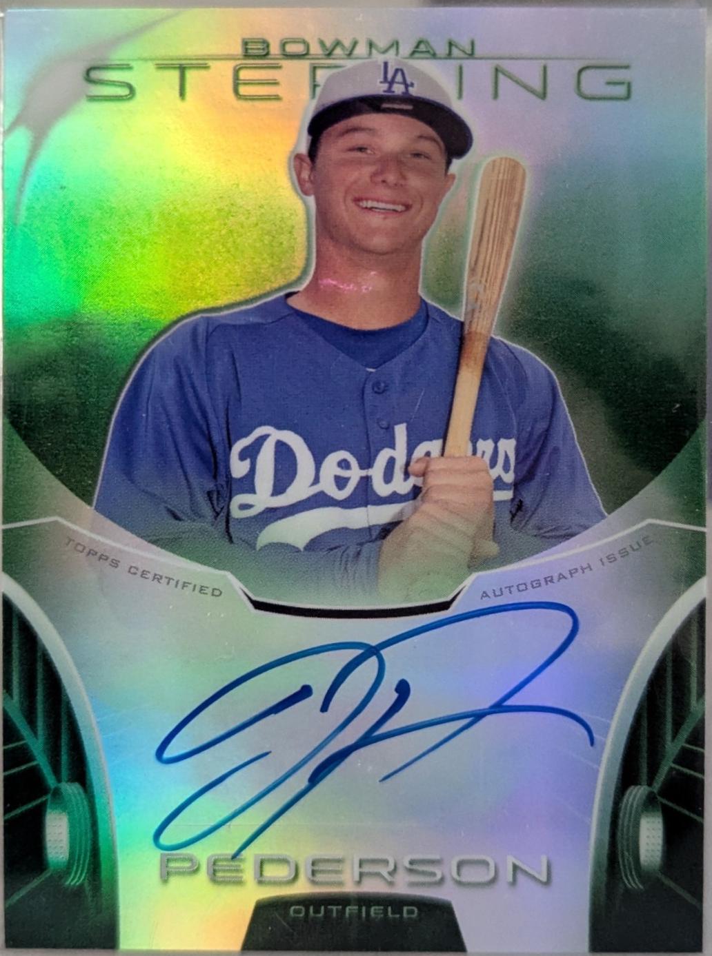 Joc Pederson [Green Refractor] #BSAP-JP