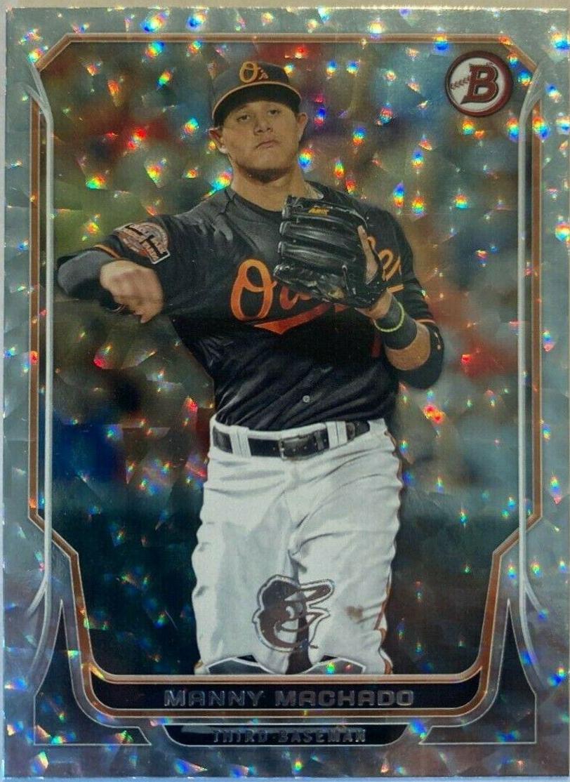 Manny Machado [Silver Ice] #110