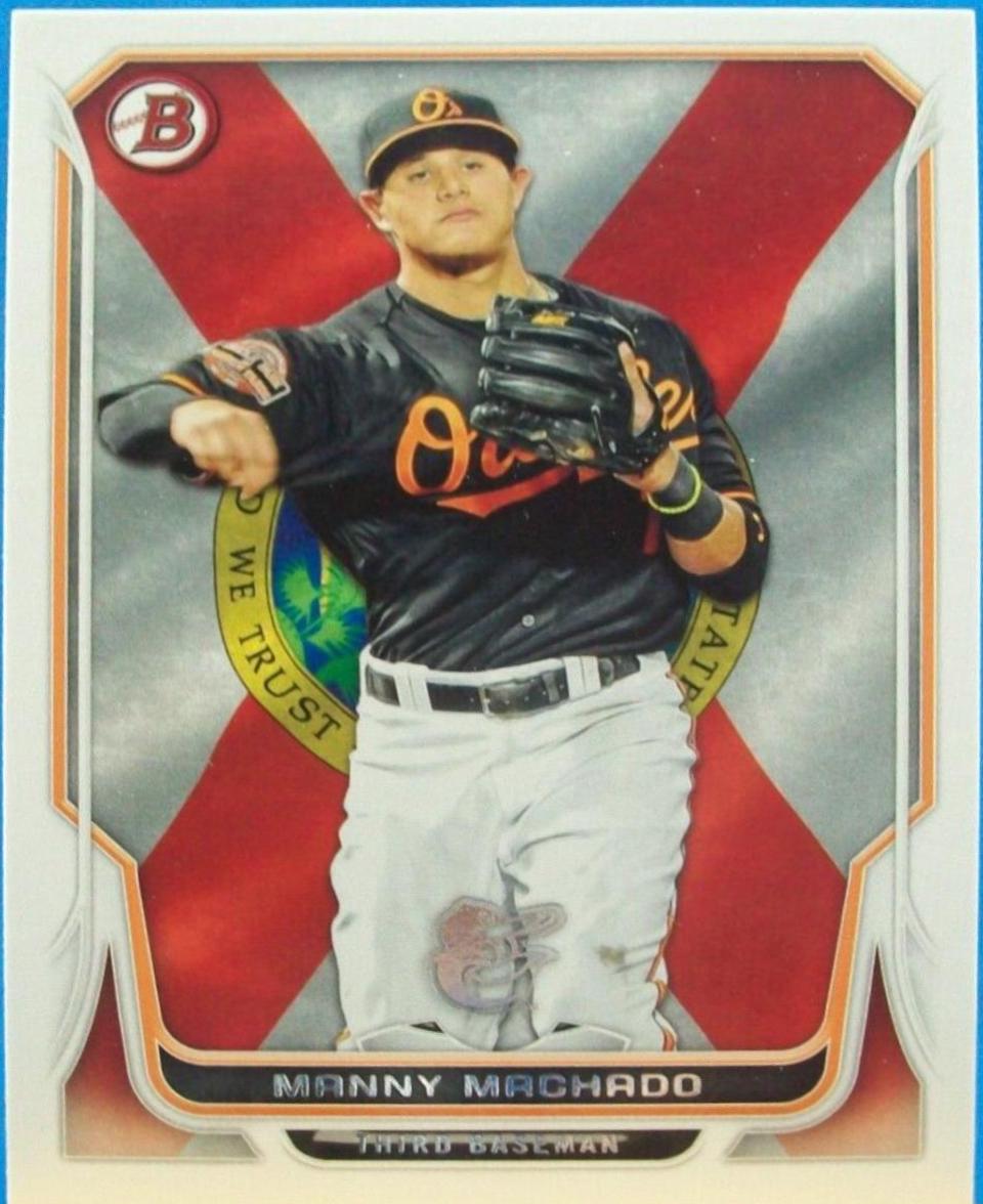 Manny Machado [State and Hometown] #110