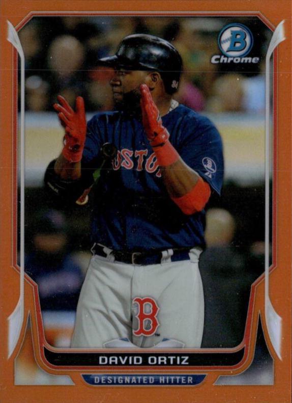 David Ortiz [Orange Refractor] #140