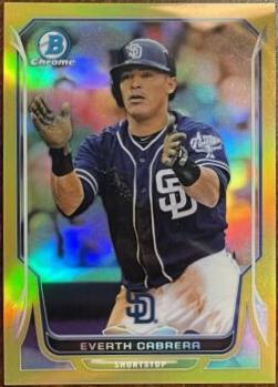 Everth Cabrera [Shimmer Refractor] #166