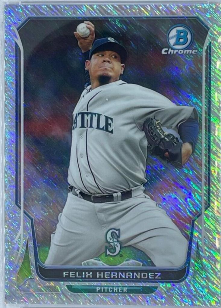 Felix Hernandez [Shimmer Refractor] #49