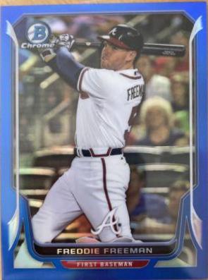 Freddie Freeman [Bubble Refractor] #43
