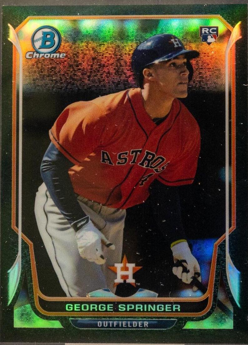 George Springer [Black Static Refractor] #29