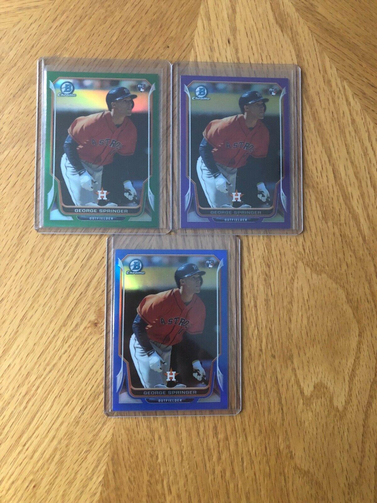George Springer [Green Refractor] #29