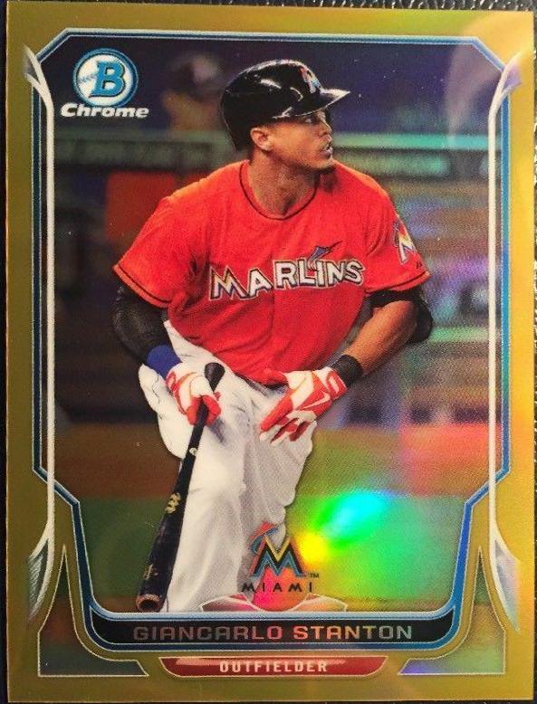 Giancarlo Stanton [Gold Refractor] #62