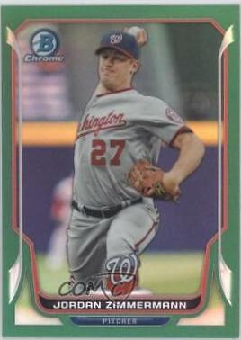 Jordan Zimmermann [Green Refractor] #176
