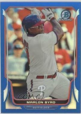 Marlon Byrd [Blue Refractor] #162