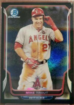 Mike Trout [Black Static Refractor] #31
