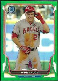 Mike Trout [Green Refractor] #31