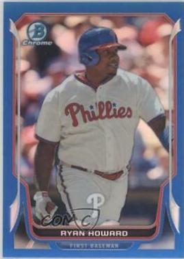 Ryan Howard [Blue Refractor] #122