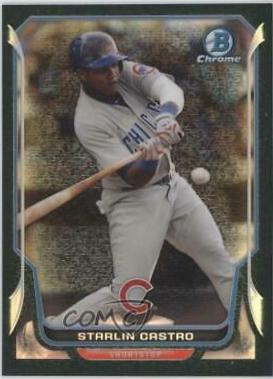 Starlin Castro [Black Static Refractor] #61