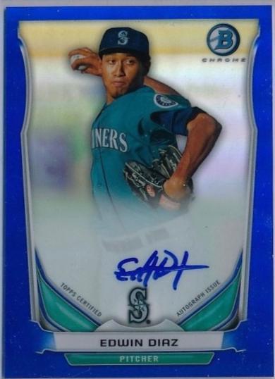 Edwin Diaz [Blue Refractor] #ED