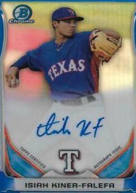 Isiah Kiner Falefa [Blue Refractor] #IK