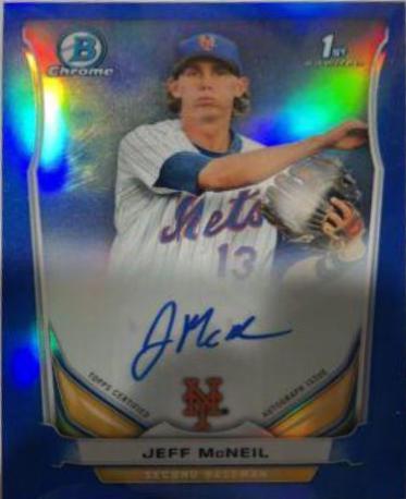 Jeff McNeil [Blue Refractor] #JMC