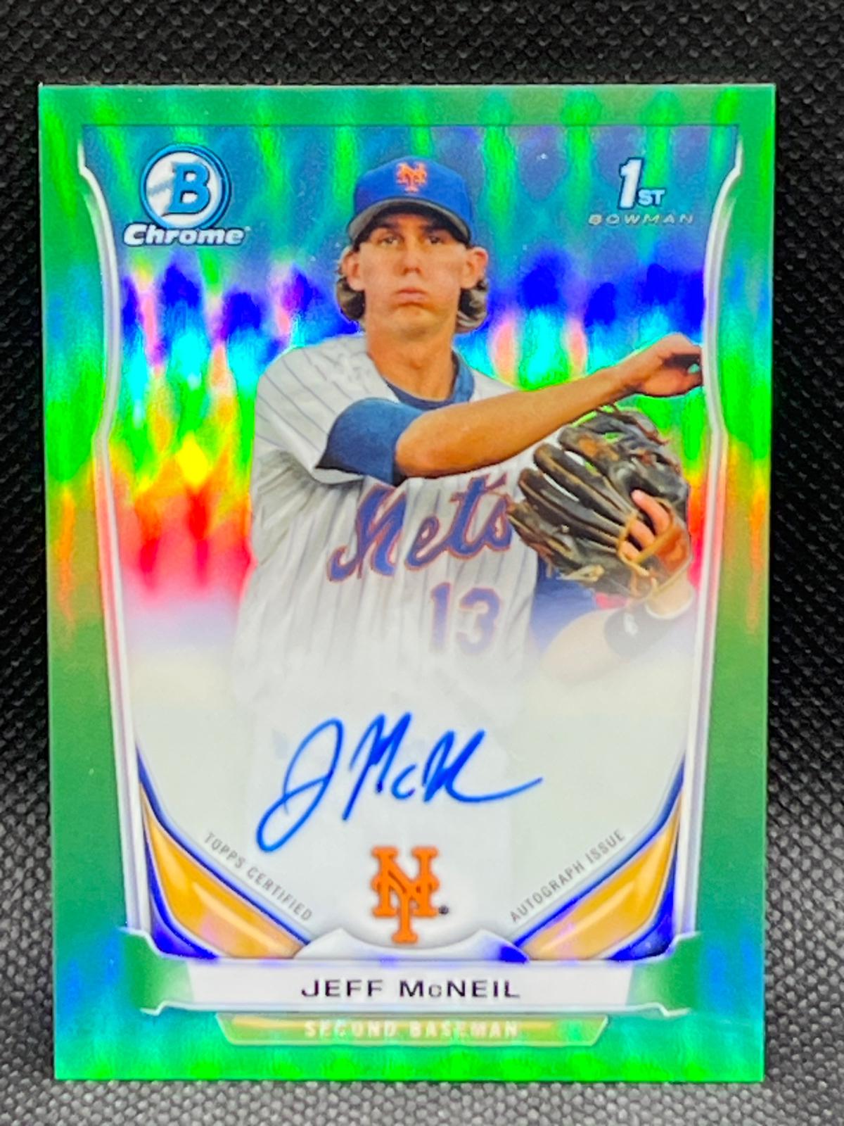 Jeff McNeil [Green Refractor] #JMC