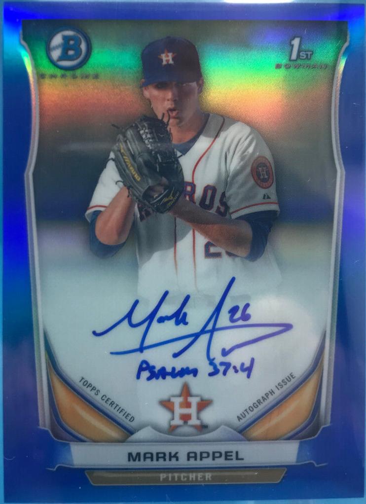 Mark Appel [Orange Wave Refractor] #MA