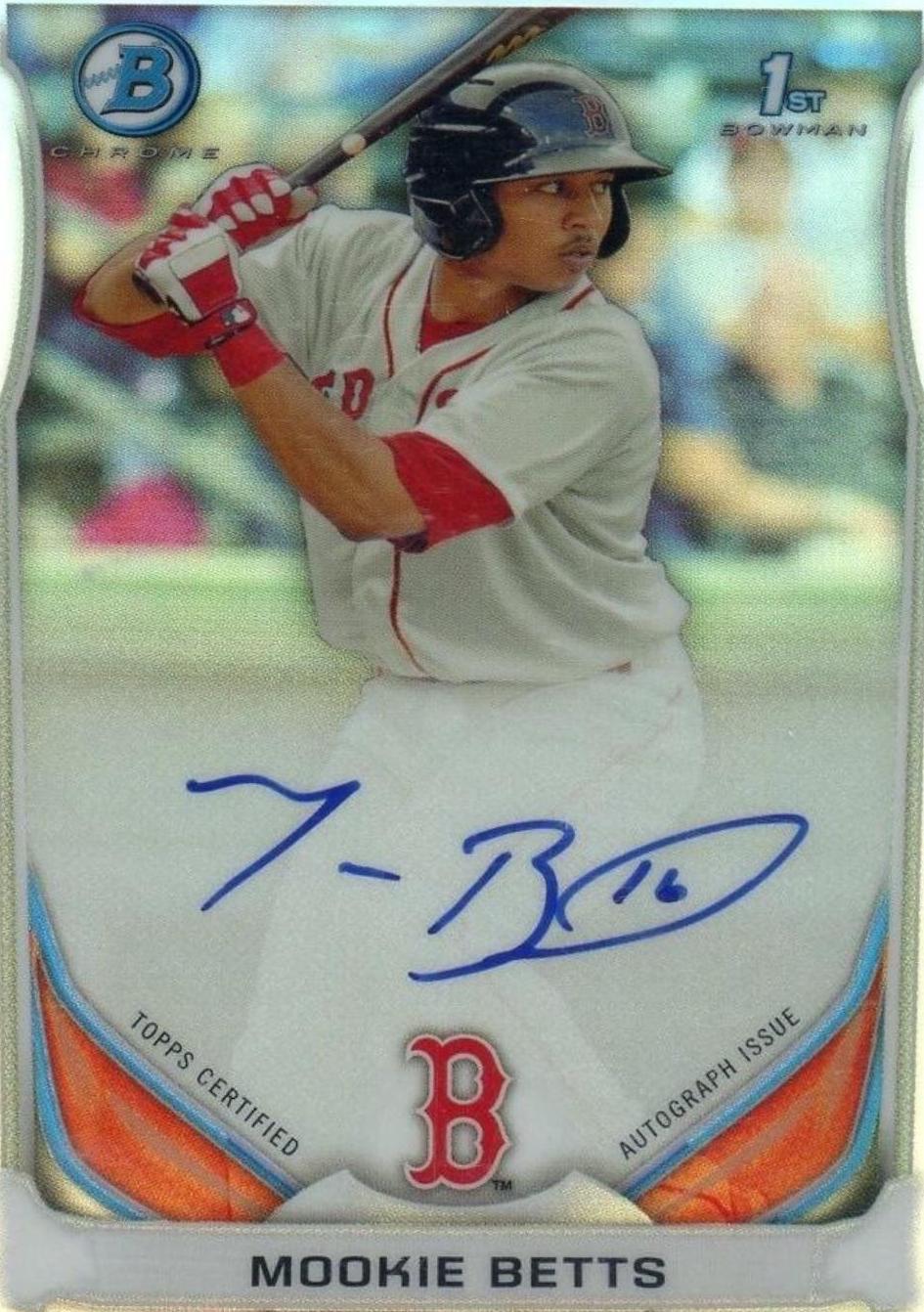 Mookie Betts [Refractor] #MB