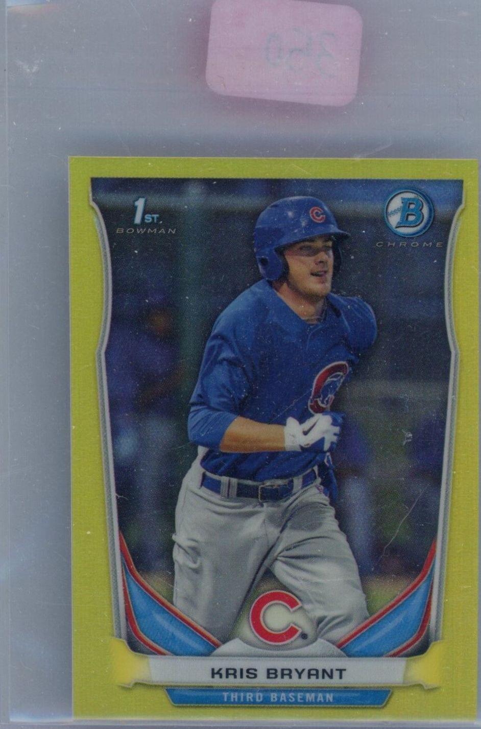 Kris Bryant [Yellow Refractor] #1