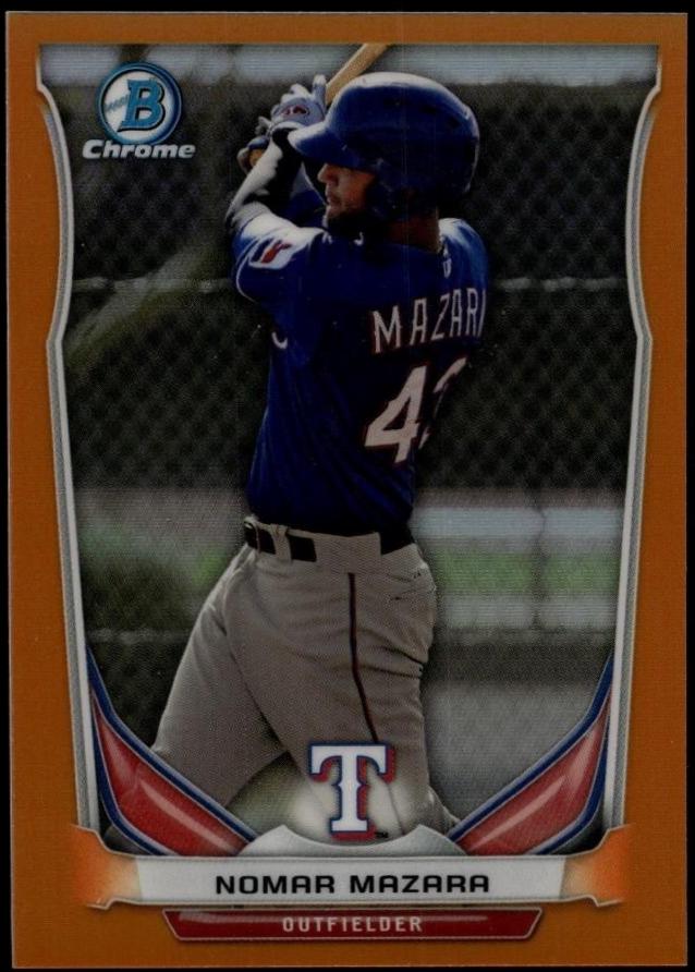 Nomar Mazara [Orange Refractor] #306
