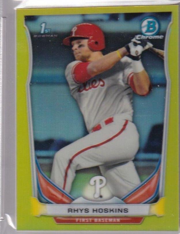 Rhys Hoskins [Yellow Refractor] #57