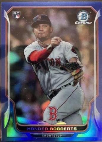 Xander Bogaerts [Blue Refractor] #328