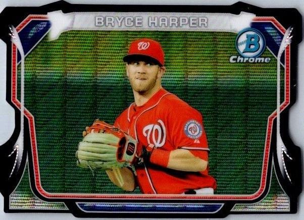 Bryce Harper [Die Cut Gold Wave]
