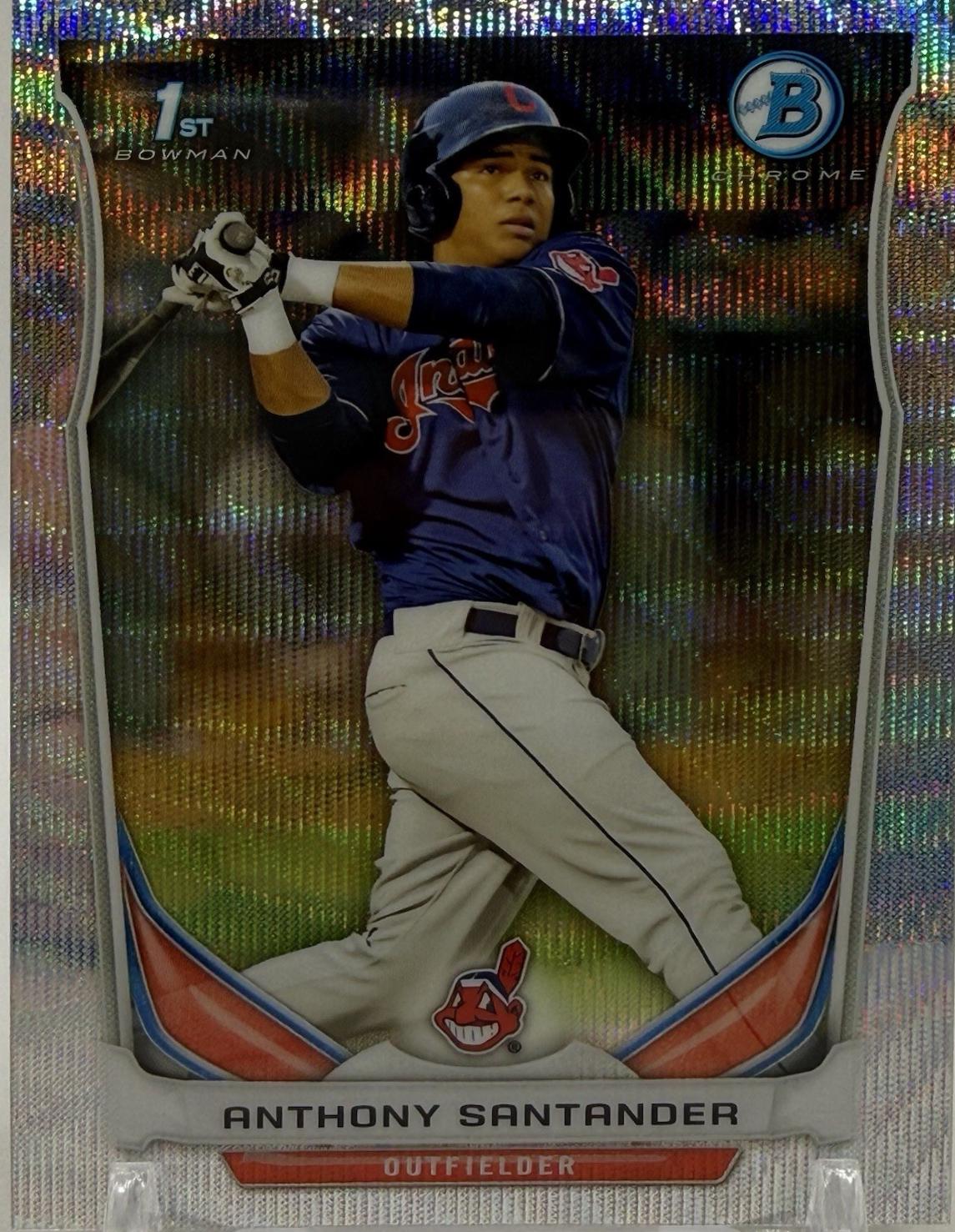 Anthony Santander [Silver Wave Refractor] #BCP67