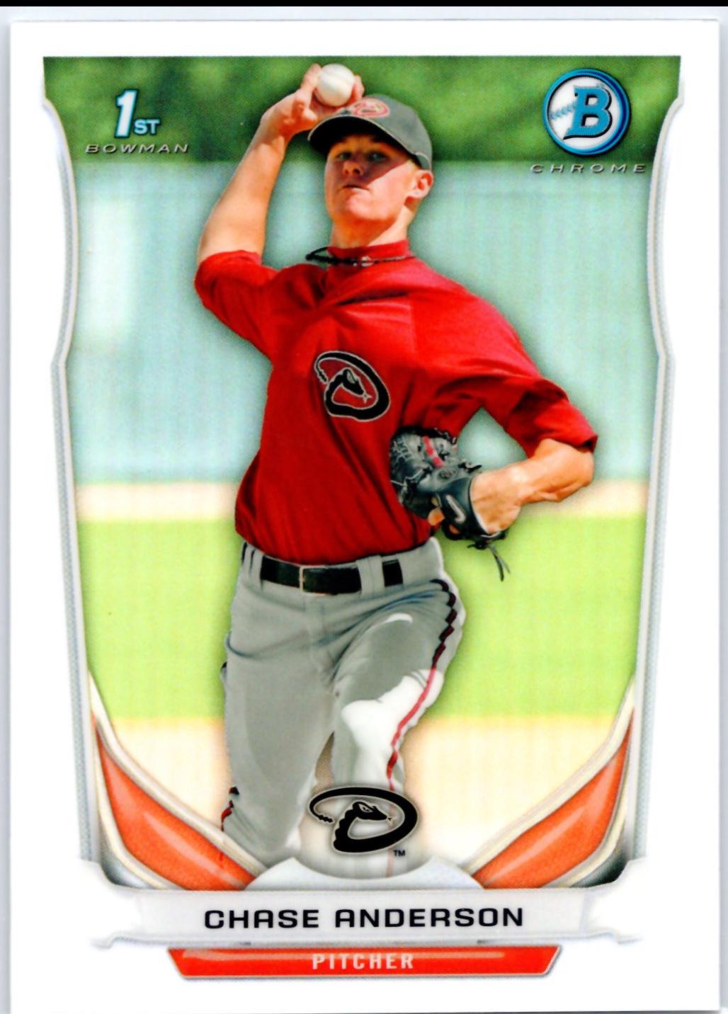 Chase Anderson [Orange Refractor] #BCP62