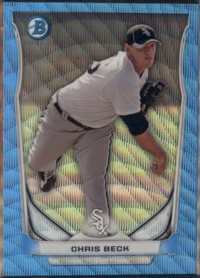 Chris Beck [Blue Wave Refractor] #BCP43