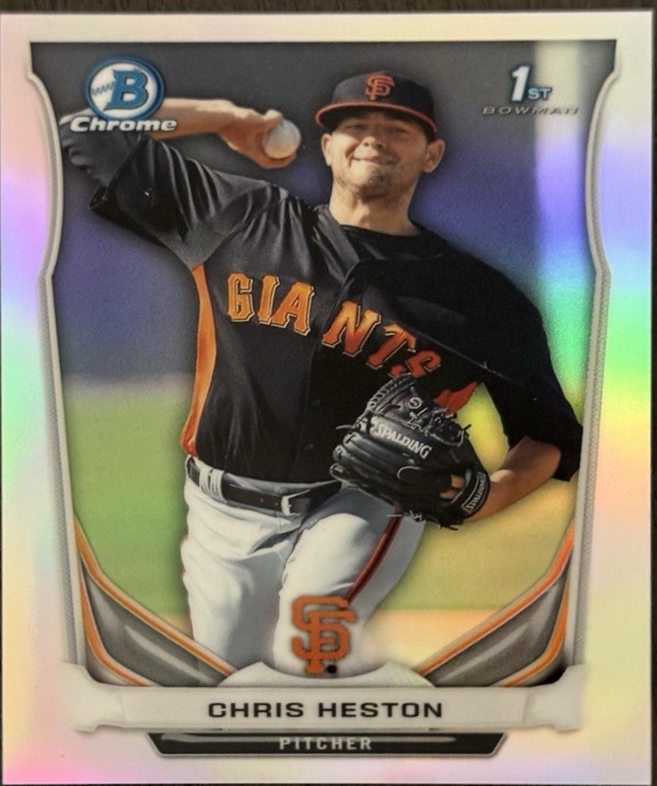 Chris Heston [Refractor] #BCP75