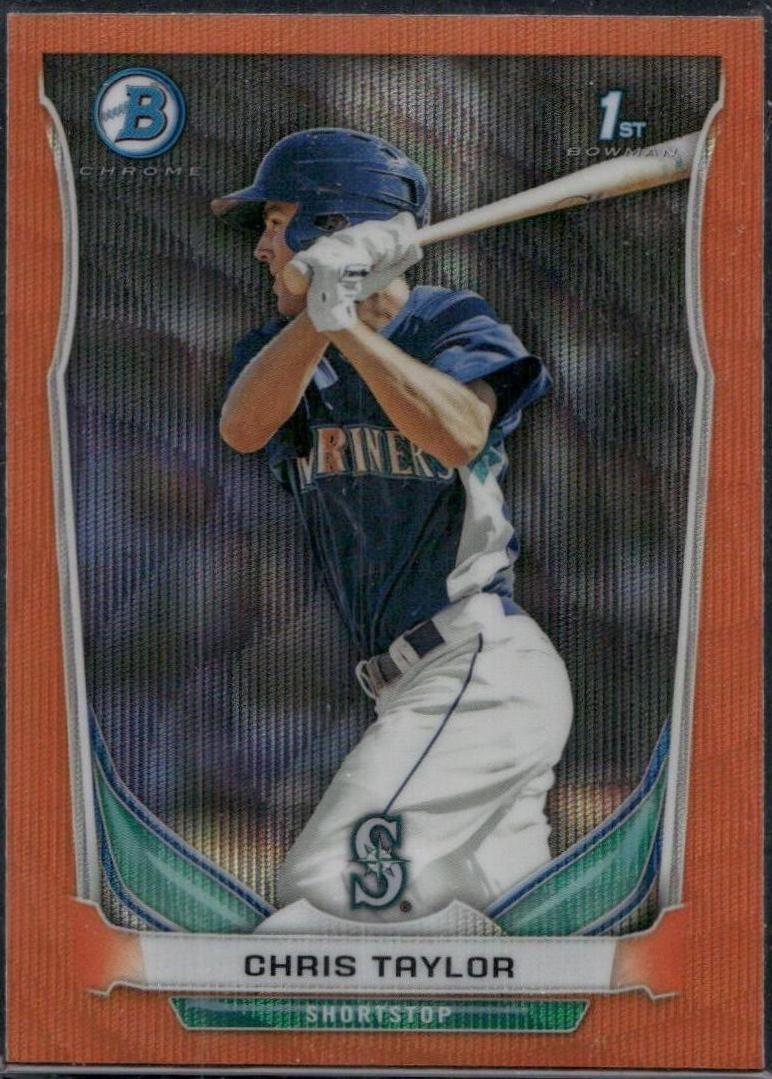 Chris Taylor [Orange Wave Refractor] #BCP14