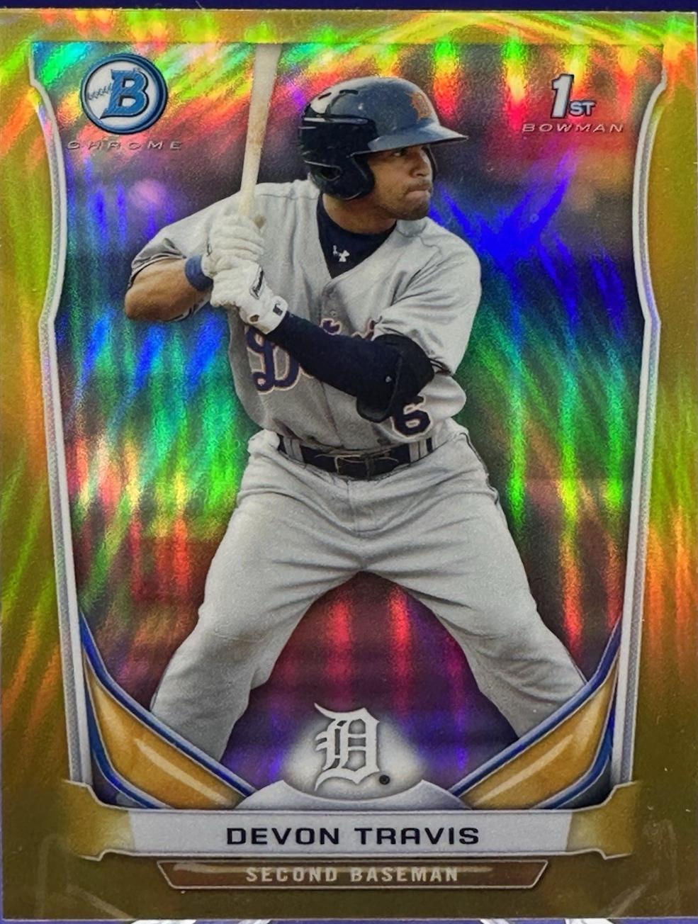 Devon Travis [Gold Refractor] #BCP33