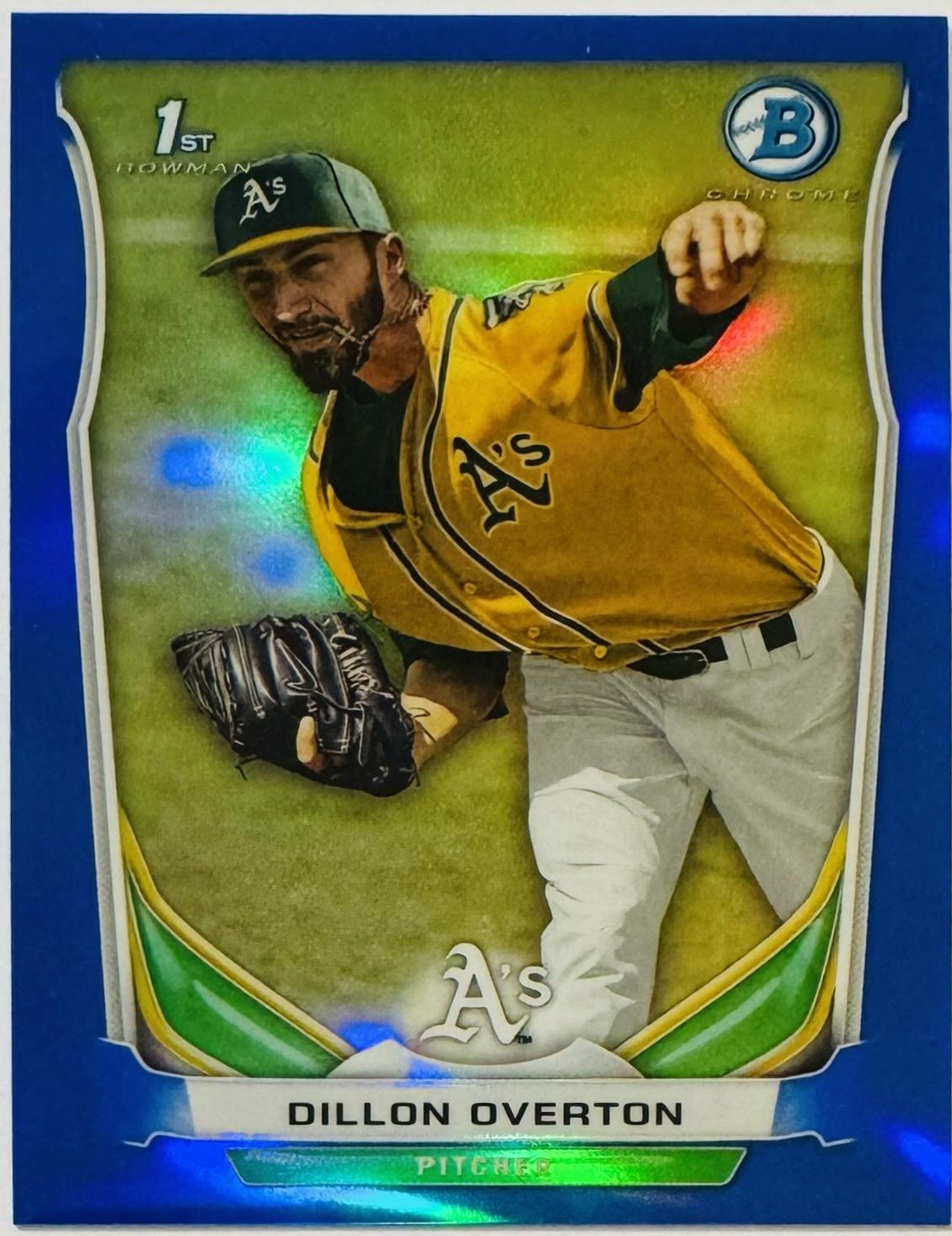 Dillon Overton [Blue Wave Refractor] #BCP60