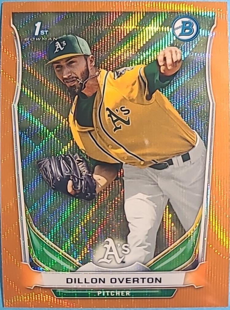 Dillon Overton [Orange Wave Refractor] #BCP60