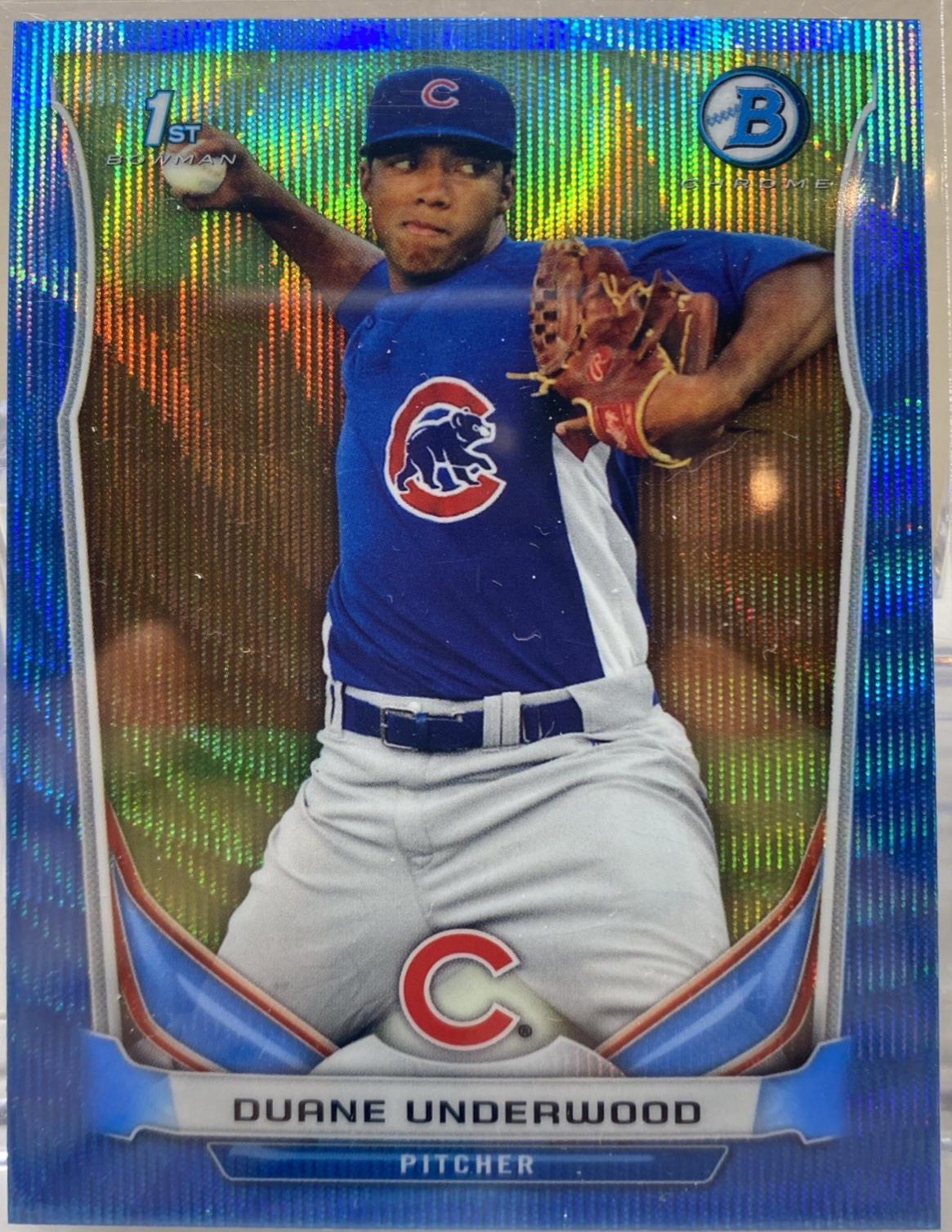 Duane Underwood [Blue Wave Refractor] #BCP64