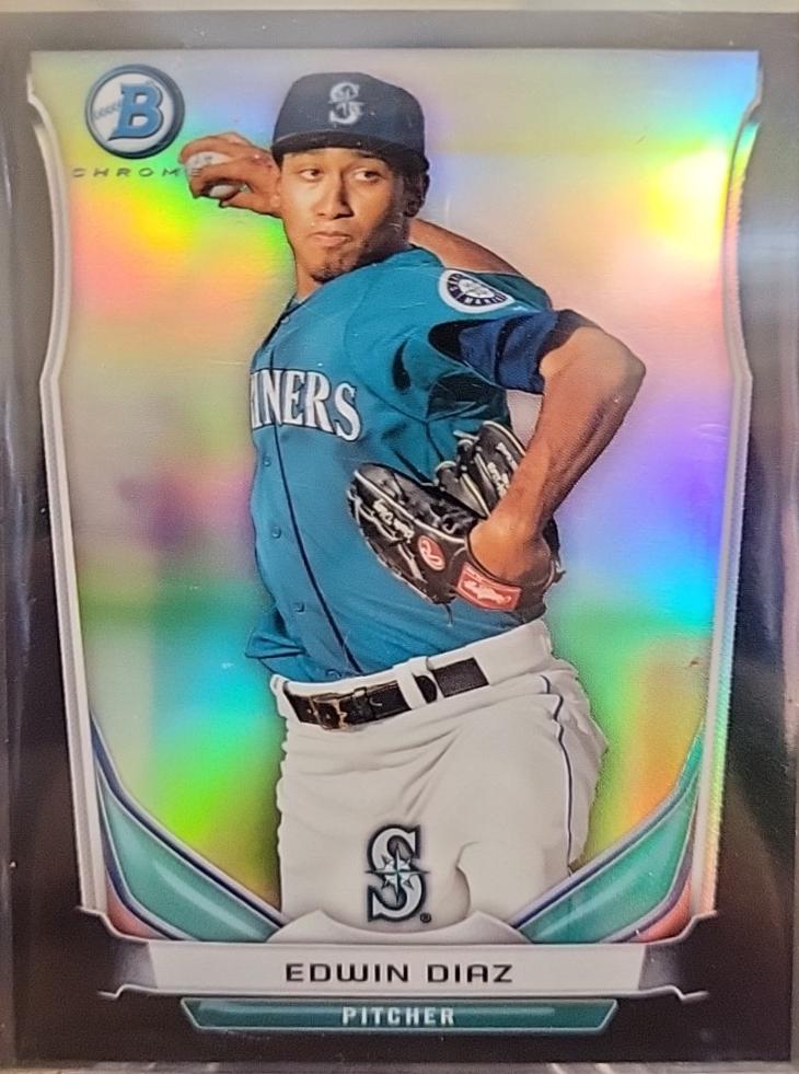 Edwin Diaz [Black Refractor] #BCP15