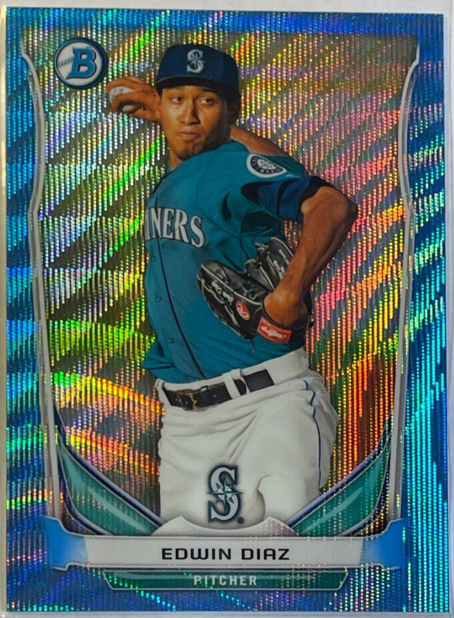Edwin Diaz [Blue Refractor] #BCP15
