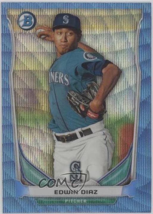 Edwin Diaz [Blue Wave Refractor] #BCP15