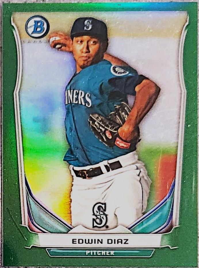 Edwin Diaz [Green Refractor] #BCP15