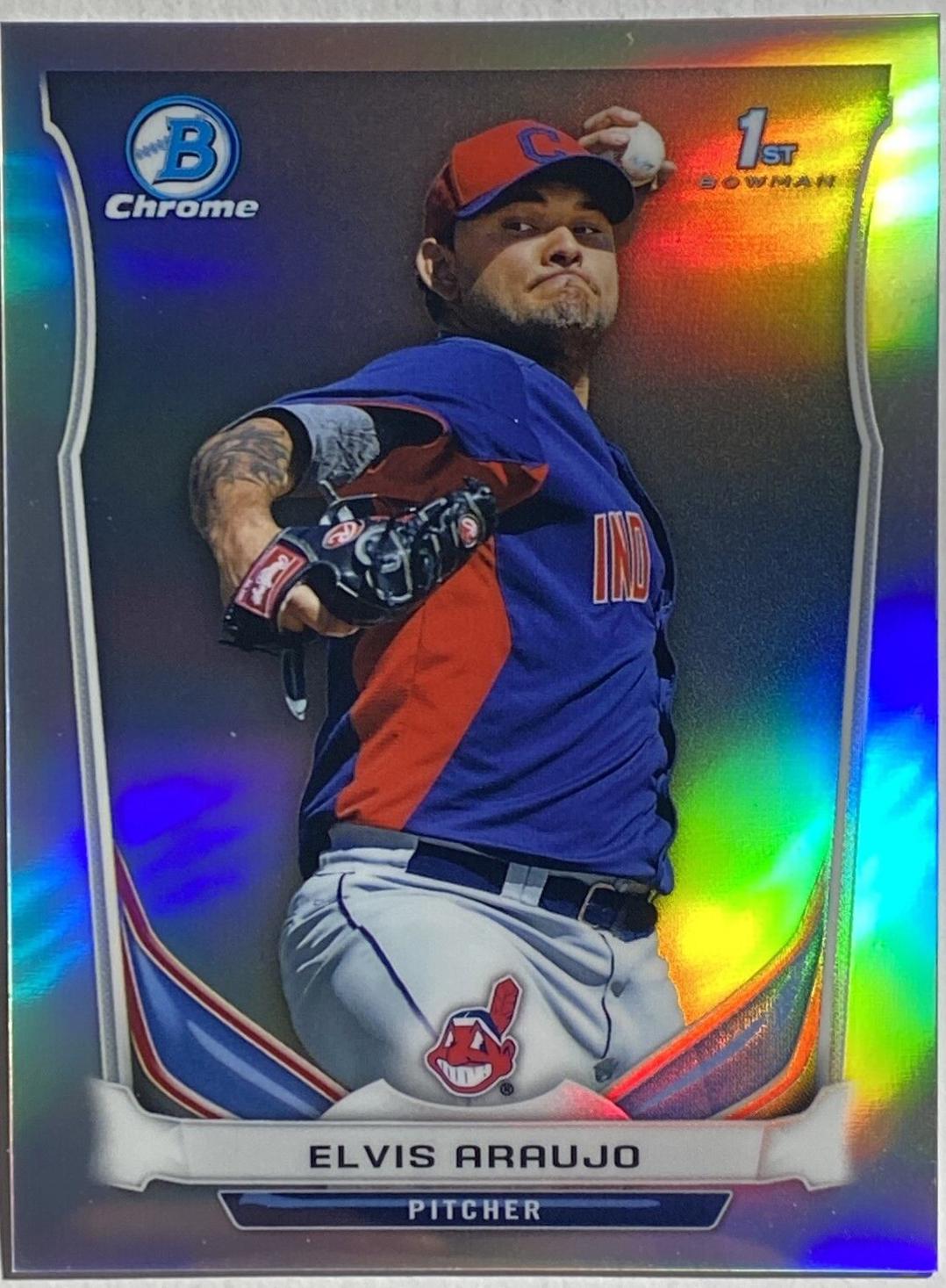 Elvis Araujo [Red Wave Refractor] #BCP83