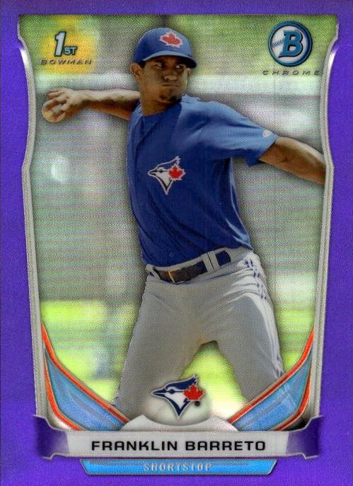 Franklin Barreto [Purple Refractor] #BCP87