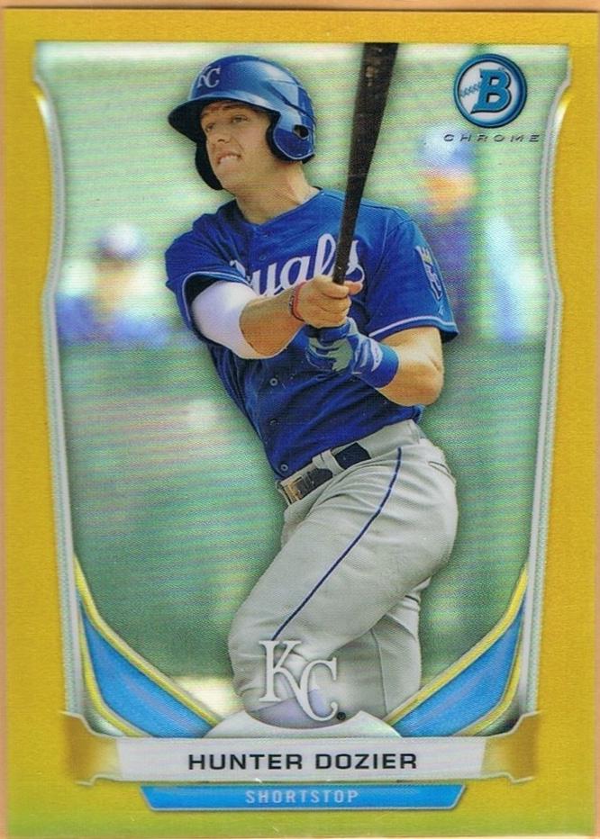 Hunter Dozier [Red Wave Refractor] #BCP51