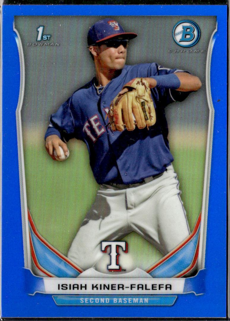 Isiah Kiner-Falefa [Blue Refractor] #BCP49