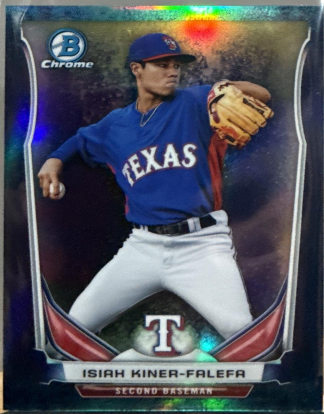 Isiah Kiner-Falefa [Bubbles Refractor] #BCP11