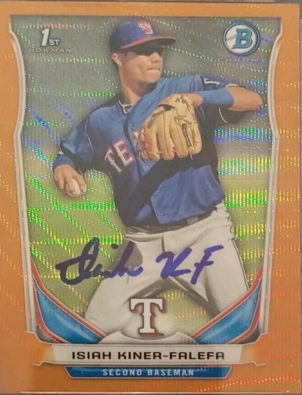 Isiah Kiner-Falefa [Orange Refractor] #BCP49