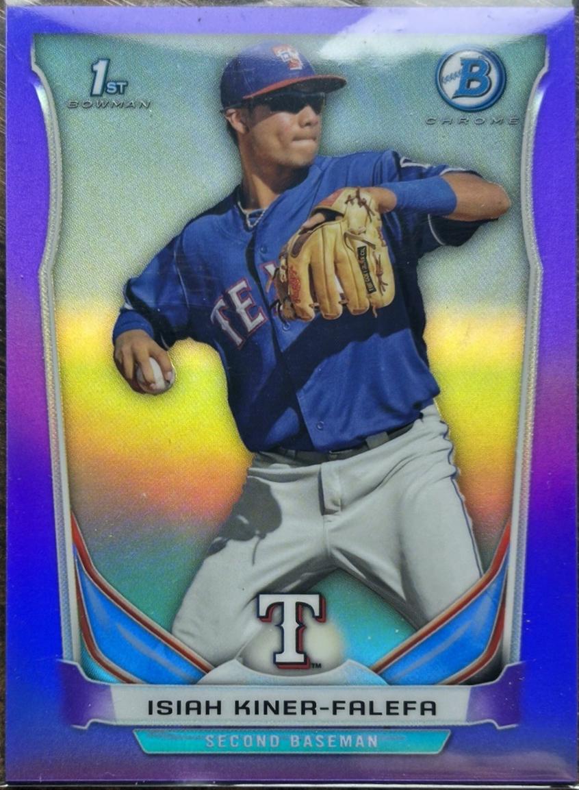 Isiah Kiner-Falefa [Purple Refractor] #BCP49